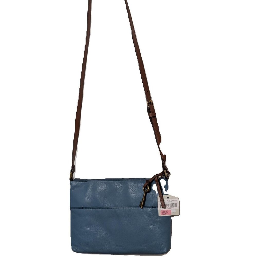 Fossil Leather Crossbody Bag